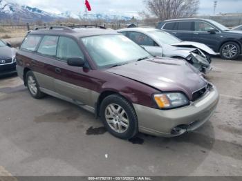  Salvage Subaru Outback