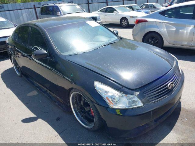  Salvage INFINITI G37x