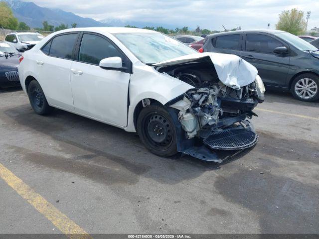  Salvage Toyota Corolla