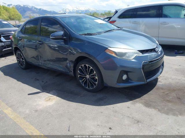  Salvage Toyota Corolla