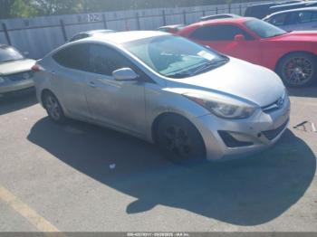  Salvage Hyundai ELANTRA