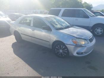  Salvage Toyota Corolla