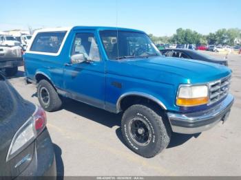  Salvage Ford Bronco
