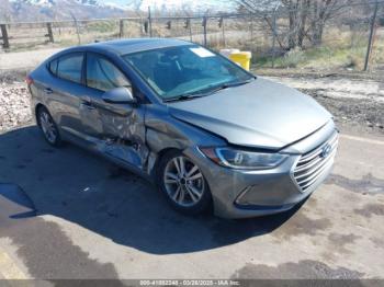  Salvage Hyundai ELANTRA