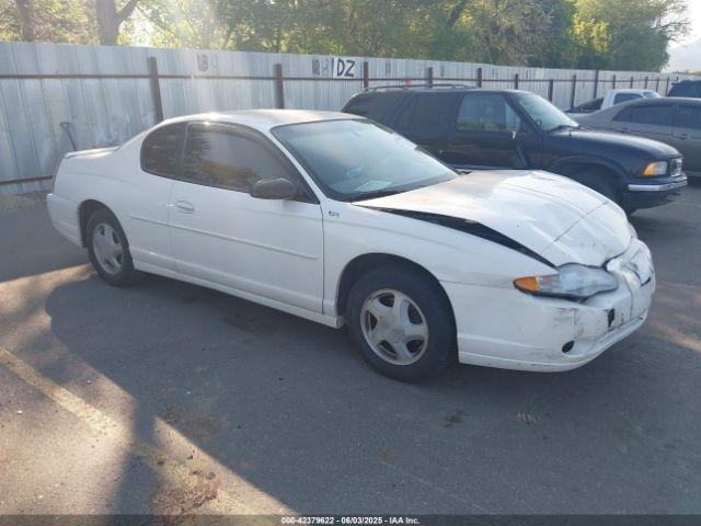  Salvage Chevrolet Monte Carlo