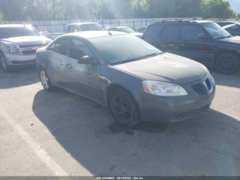  Salvage Pontiac G6