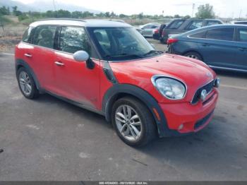  Salvage MINI Cooper S Countryman