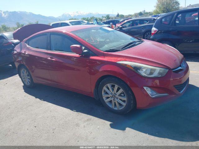  Salvage Hyundai ELANTRA