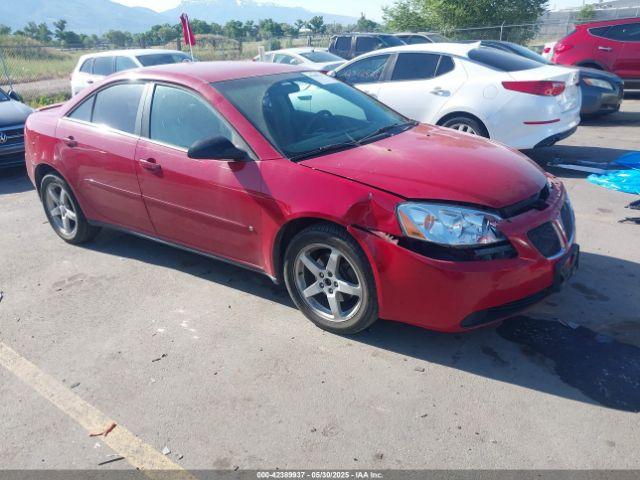  Salvage Pontiac G6