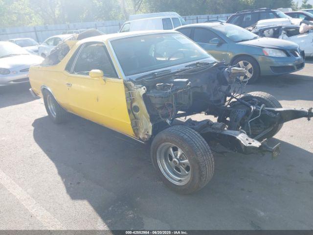  Salvage Chevrolet El Camino