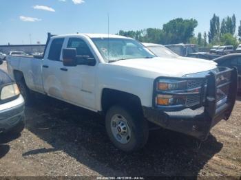  Salvage Chevrolet Silverado 2500