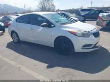  Salvage Kia Forte
