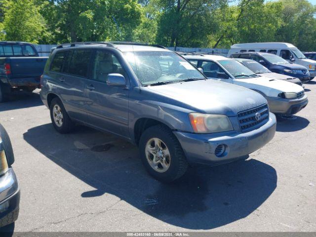  Salvage Toyota Highlander