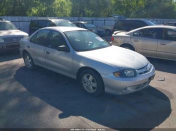 Salvage Chevrolet Cavalier