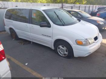  Salvage Pontiac Trans Sport