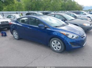  Salvage Hyundai ELANTRA