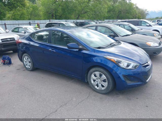  Salvage Hyundai ELANTRA