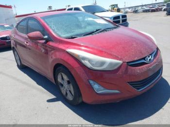  Salvage Hyundai ELANTRA