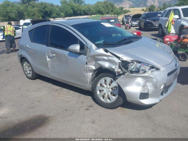  Salvage Toyota Prius c