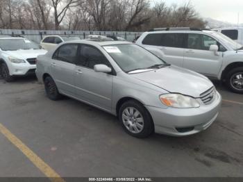  Salvage Toyota Corolla