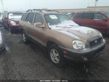  Salvage Hyundai SANTA FE