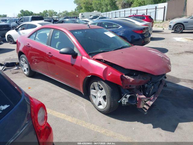  Salvage Pontiac G6