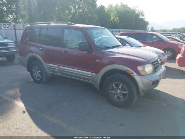  Salvage Mitsubishi Montero