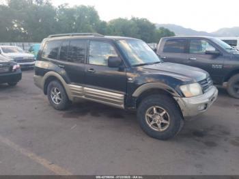  Salvage Mitsubishi Montero