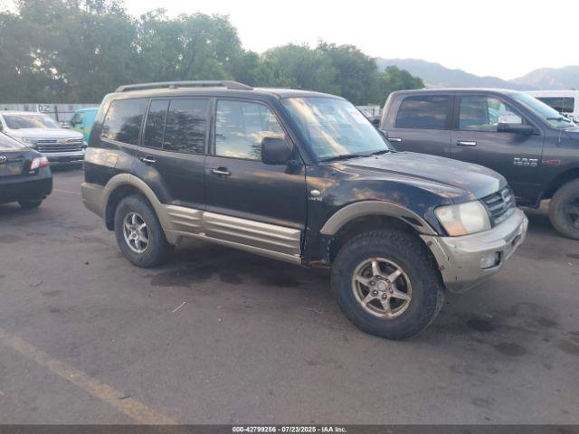  Salvage Mitsubishi Montero