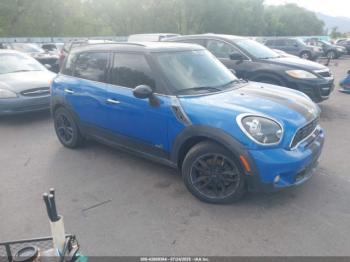  Salvage MINI Cooper S Countryman
