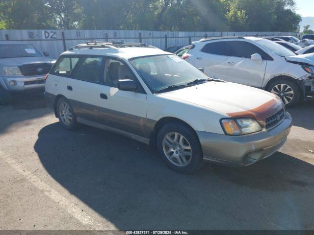 Salvage Subaru Outback