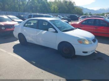  Salvage Toyota Corolla