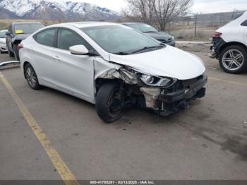  Salvage Hyundai ELANTRA