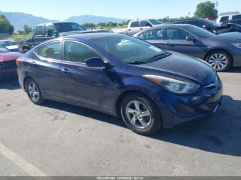  Salvage Hyundai ELANTRA