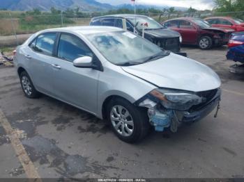  Salvage Toyota Corolla