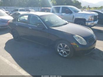  Salvage INFINITI G35x