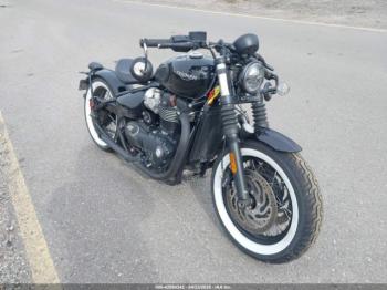  Salvage Triumph Motorcycle Bonneville