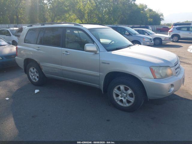  Salvage Toyota Highlander
