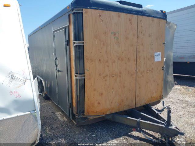  Salvage Interstate West Corp Enclosed Trailer 7 X 20