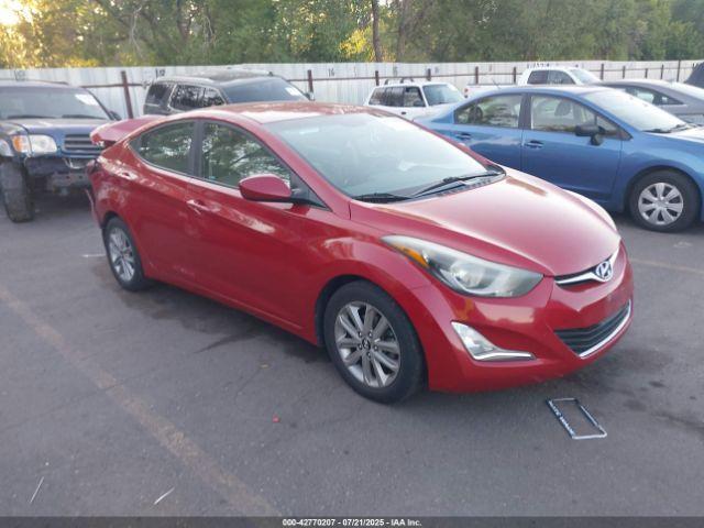  Salvage Hyundai ELANTRA