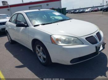  Salvage Pontiac G6