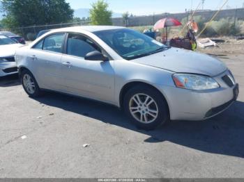 Salvage Pontiac G6