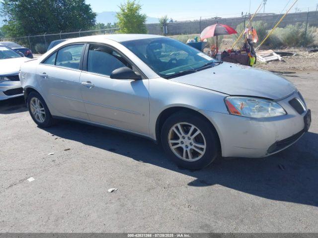  Salvage Pontiac G6