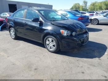  Salvage Chevrolet Sonic