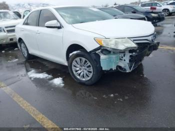  Salvage Toyota Camry