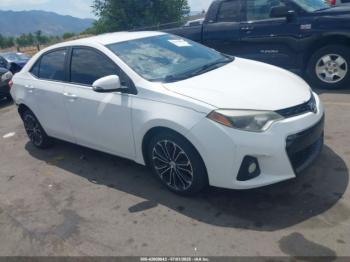  Salvage Toyota Corolla