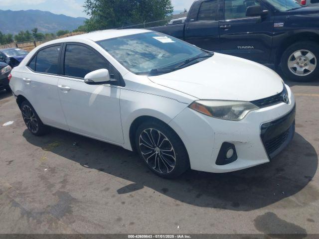  Salvage Toyota Corolla