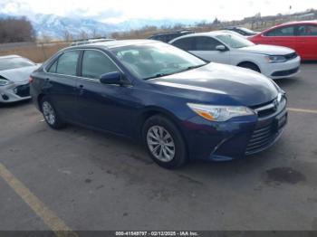  Salvage Toyota Camry