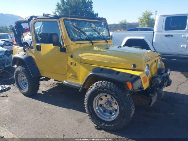  Salvage Jeep Wrangler