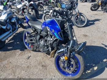  Salvage Yamaha Mt07